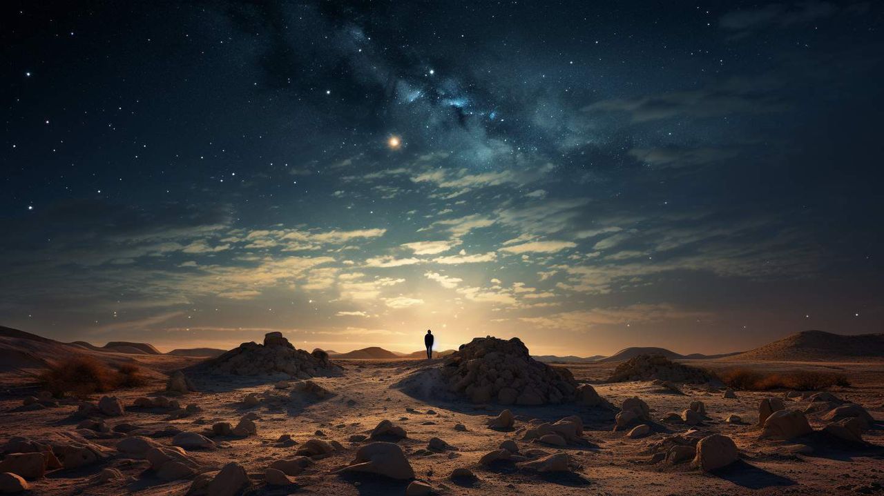Astrophotography AI photography prompt example