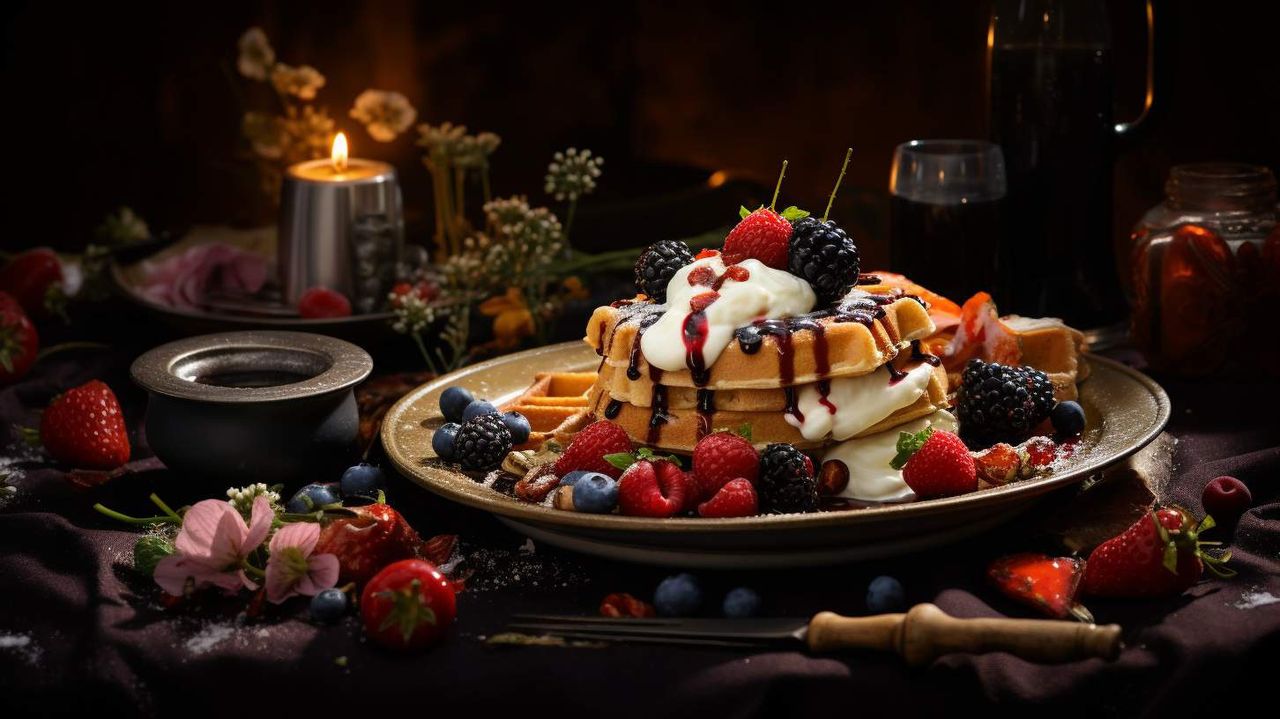 Food Photography AI photography prompt example