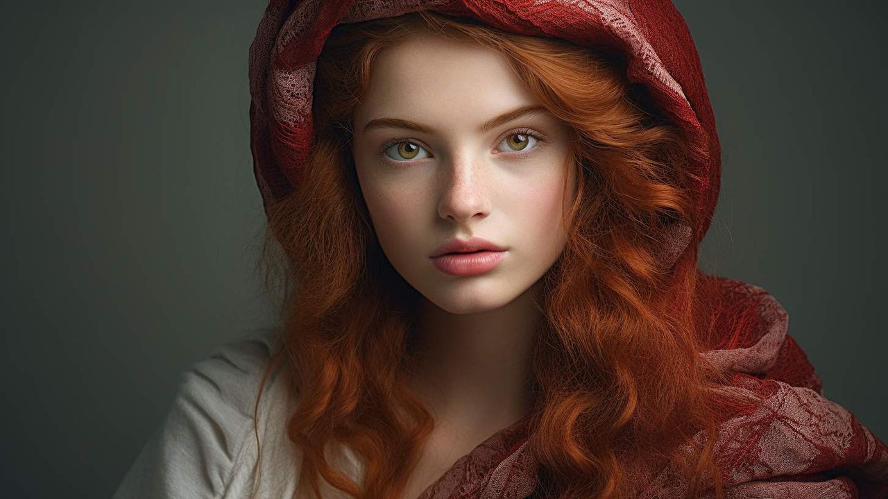 Portrait Photography AI photography prompt example