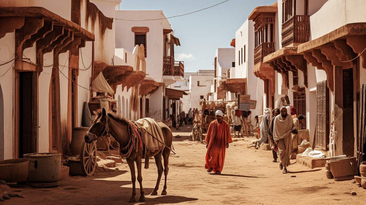 Travel Photography AI photography prompt example