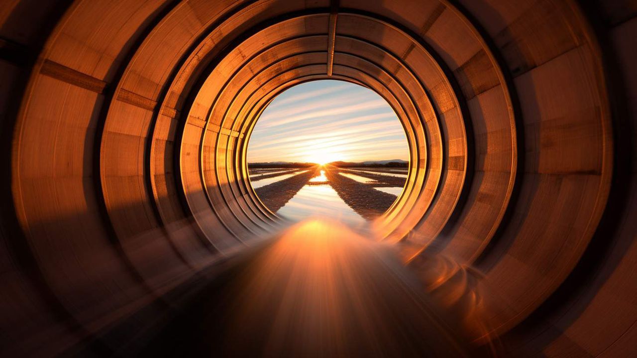Barrel Distortion AI photography prompt example