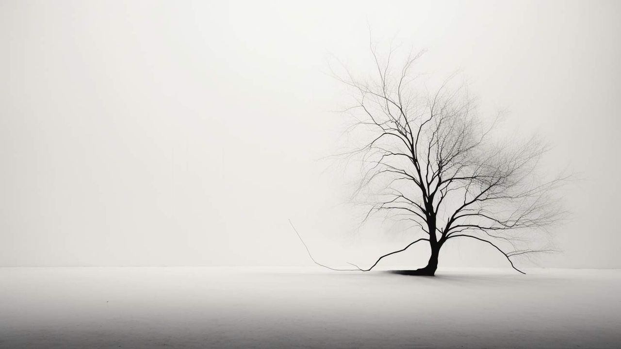 Negative Space AI photography prompt example