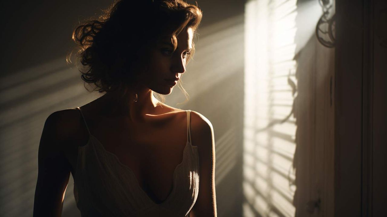 Back Lighting AI photography prompt example