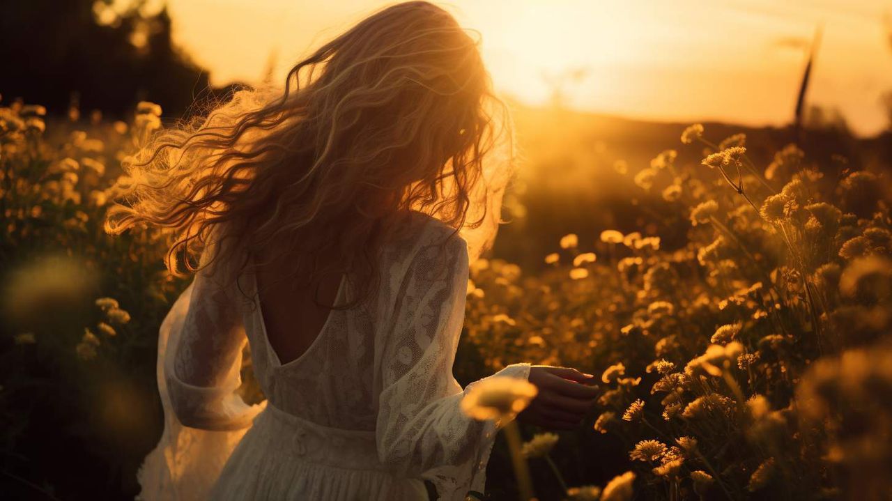 Golden Hour AI photography prompt example