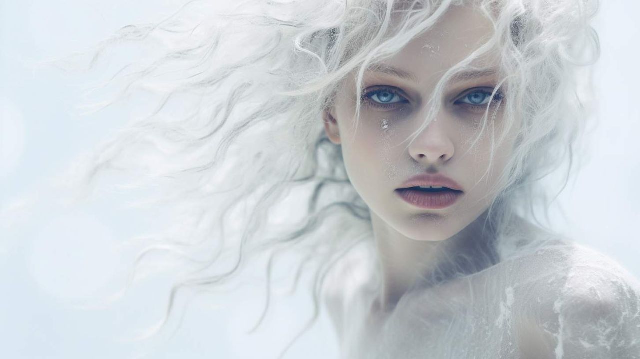 High Key AI photography prompt example