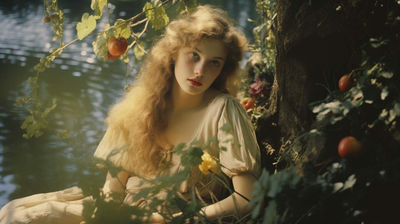 Autochrome Lumière AI photography prompt example