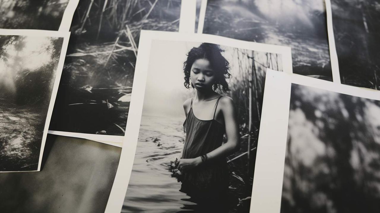 Gelatin Silver Prints AI photography prompt example