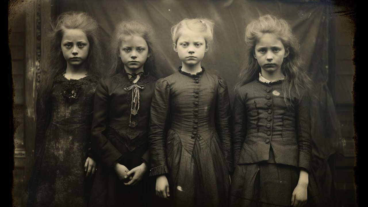 Tintype AI photography prompt example