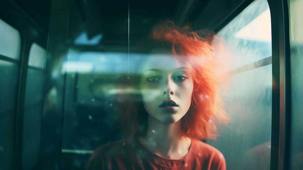 Lomo Effect AI photography prompt example