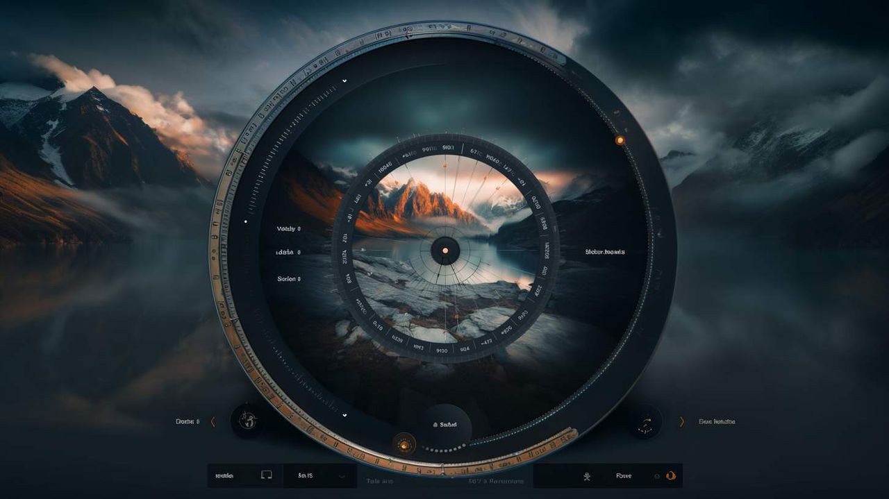 f-stop (aperture) AI photography prompt example