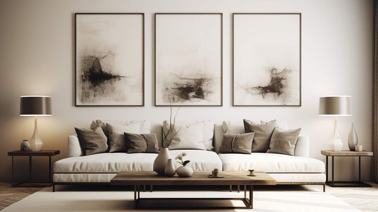 Interior AI photography prompt example