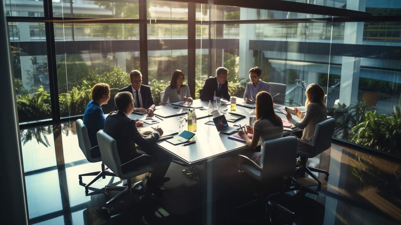 Business Stock Photography AI photography prompt example